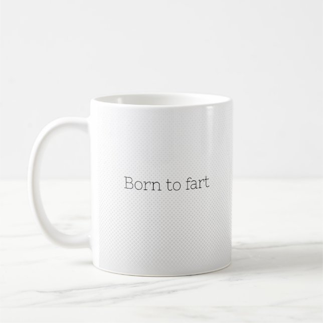 Född i fart kaffemugg (Vänster)