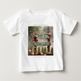 " FÖDD I FEBRUARI " T SHIRT