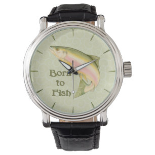 Född i fisk armbandsur
