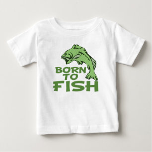 Född i fisk för Bass Tee