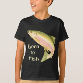 Född i fisk t-shirt