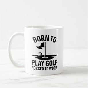 Född i Golf tvingad att arbeta Kaffemugg