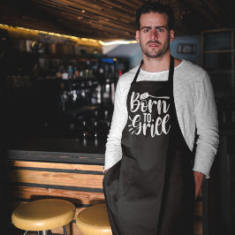 Född i Grill BBQ Apron