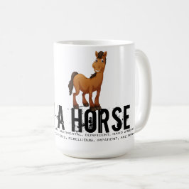 Född i Horse-året Kaffemugg