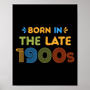 Född i Humor 1900-talets underbara Retro 80-tal, 9 Poster