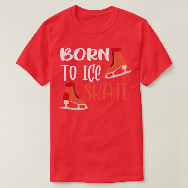 Född i isskal t shirt (Design framsida)
