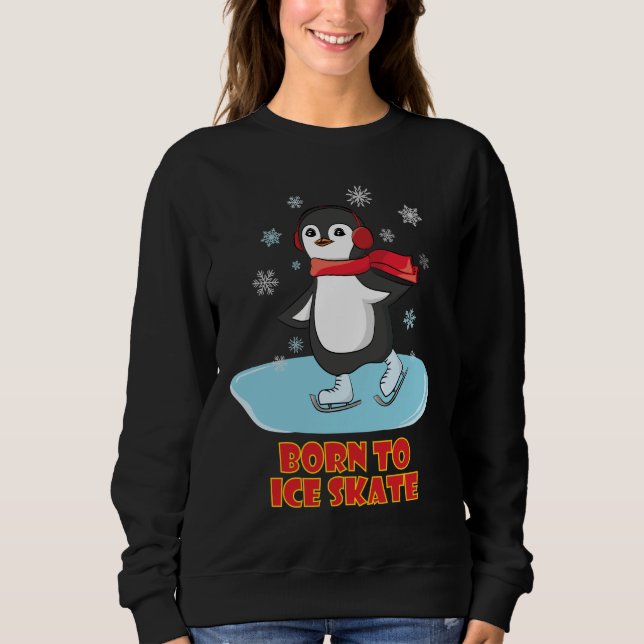 Född i isskiffer (Cute Penguin) T Shirt (Framsida)