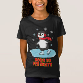 Född i isskiffer (Cute Penguin) T Shirt