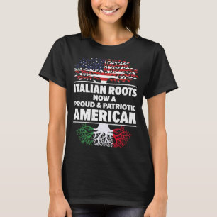 Född i Italienska Italien American USA CitizCitizC T Shirt