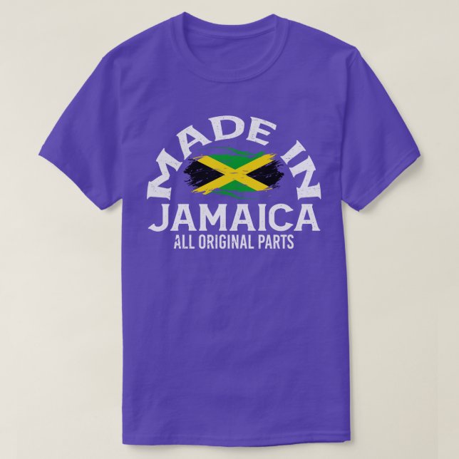 Född i Jamaica 1 T Shirt (Design framsida)