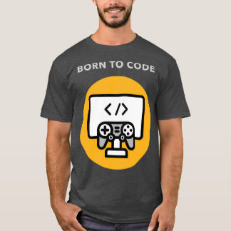 född i kod 4 t shirt