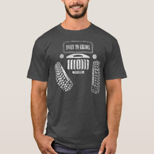 Född i Krawl OffRoad RC Sten Crawler 4x4 Big Big T Shirt