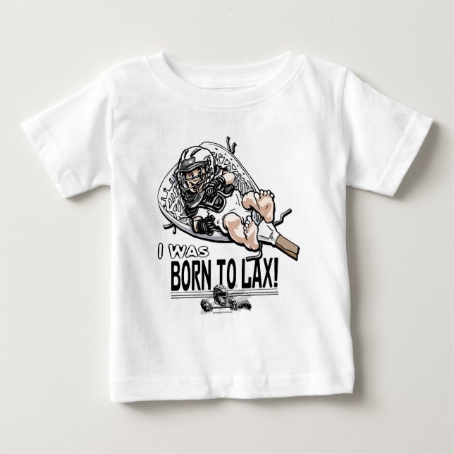 Född i LaX Lacrosse Gear Tröja (Framsida)