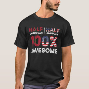 Född i Marocko, USA, USA, medborgare 1 T Shirt