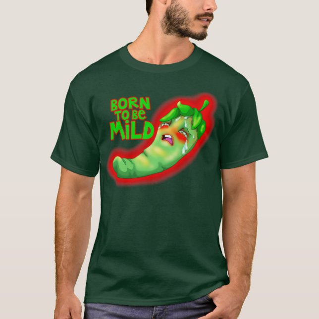 Född i Mild T Shirt (Framsida)