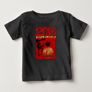 Född i Monkey Year Anpassningsbar Year Baby Tee