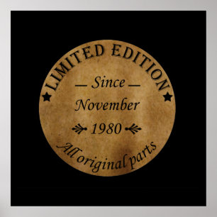 född i november 1980 poster