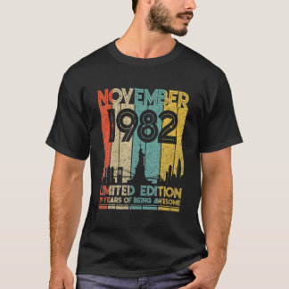 Född i november 1982 Begränsada utgåvan 39 T Shirt