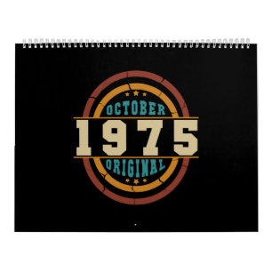 Född i oktober 1975 Orginal Retro Kalender