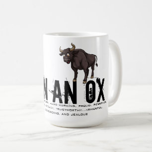 Född i Ox-året Kaffemugg