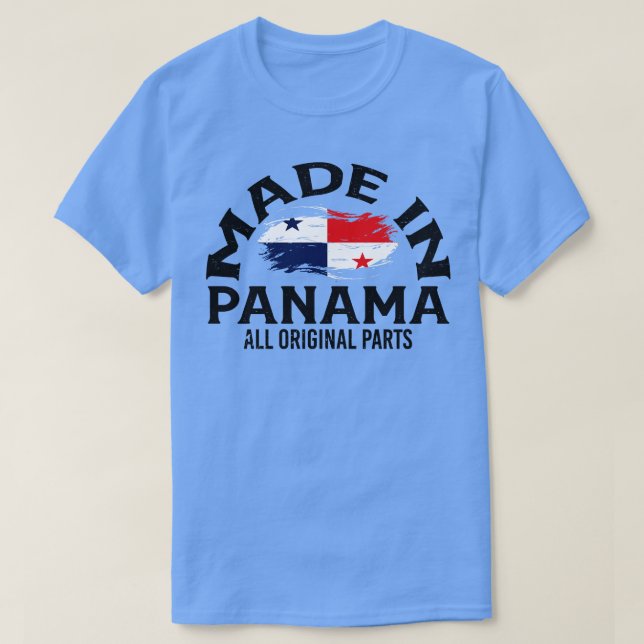 Född i Panama 1 T Shirt (Design framsida)