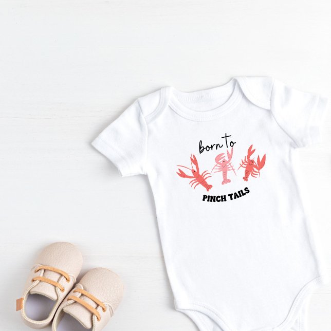 Född i Pinch Svan T Shirt (Born to Pinch Tails Baby Bodysuit)