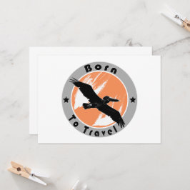 Född i reseinbjudan inbjudningar