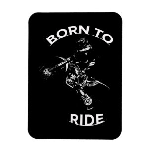 Född i Ride - Motocross Rider Magnet