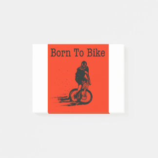 Född i Ride Post-it Block