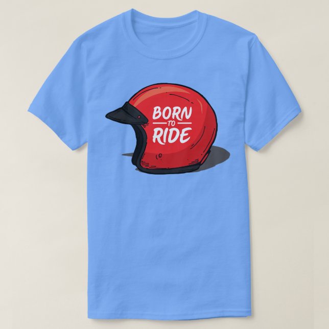 Född i Ride T Shirt (Design framsida)
