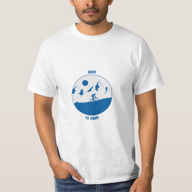Född i Roam - T-Shirt (Framsida)