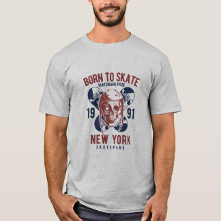 Född i Skate New York T Shirt