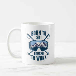 Född i Ski tvingad att arbeta Kaffemugg