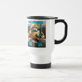 Född i snorkel resemugg