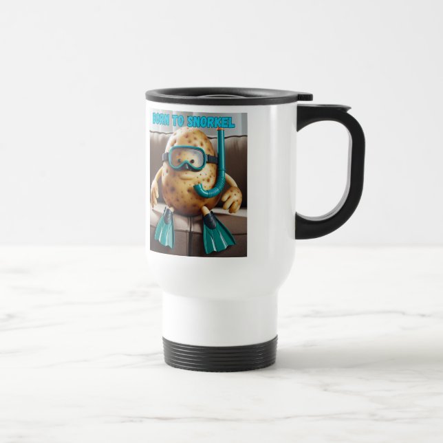 Född i snorkel resemugg (Höger)