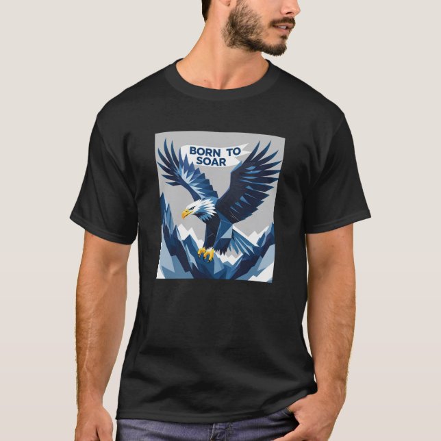Född i Soar T Shirt (Framsida)