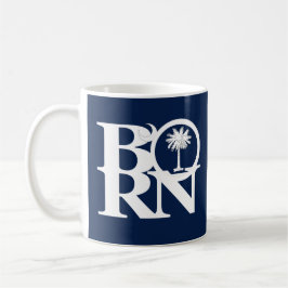 Född i South Carolina Kaffemugg