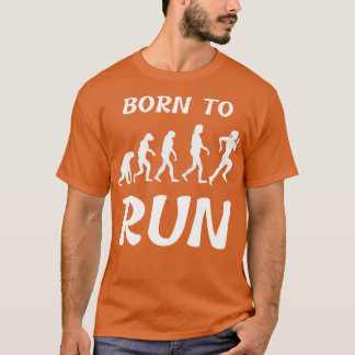 Född i Springa Female T Shirt