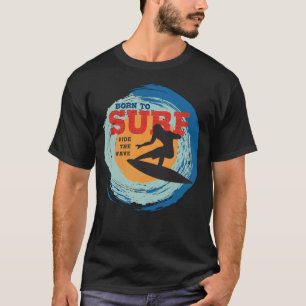 Född i Surfa T Shirt