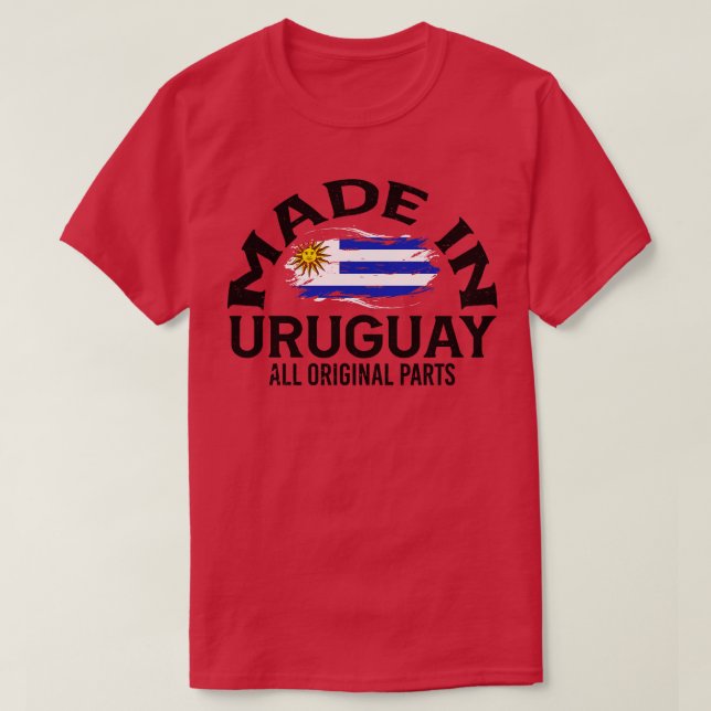 Född i Uruguay 1 T Shirt (Design framsida)