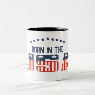 Född i USA Patriotisk mugg
