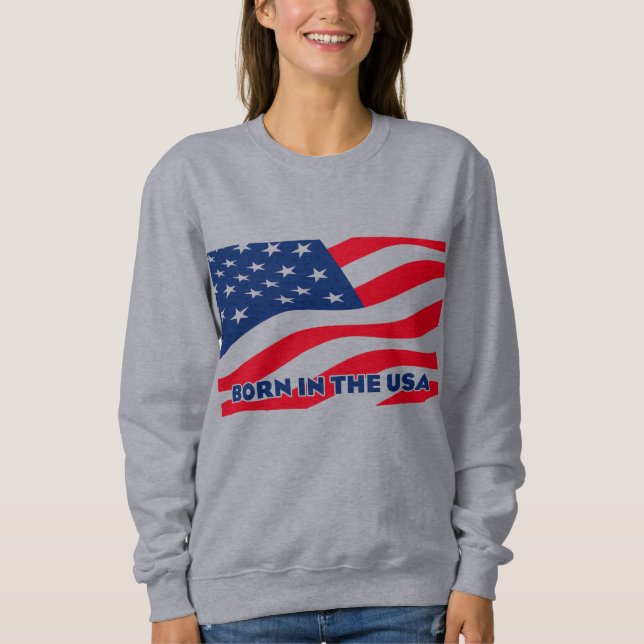 Född i USA T Shirt (Framsida)