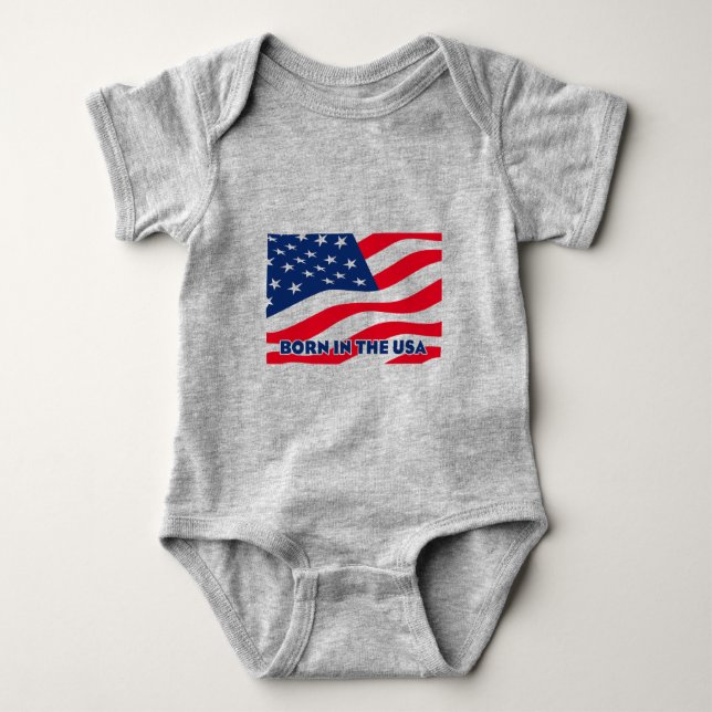 Född i USA T Shirt (Framsida)