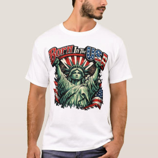 Född I USA T Shirt