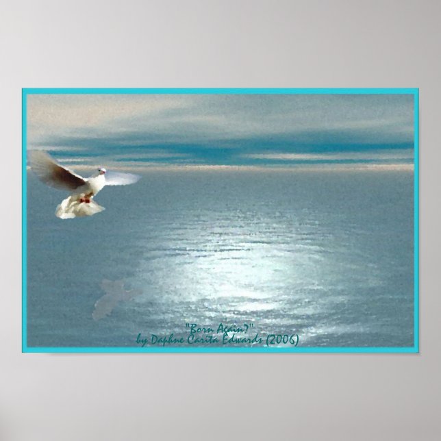 Född i Vatten och sprit Poster (Framsidan)