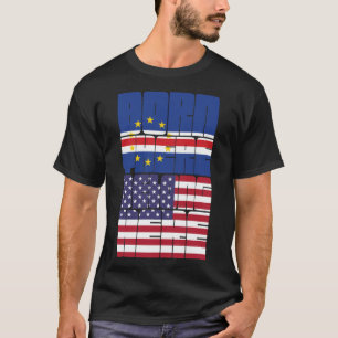 Född Kap Verde Tillhör Amerikansk T Shirt