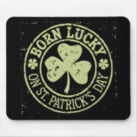 Född Lucky på St Patrick's Day irländska födelseda