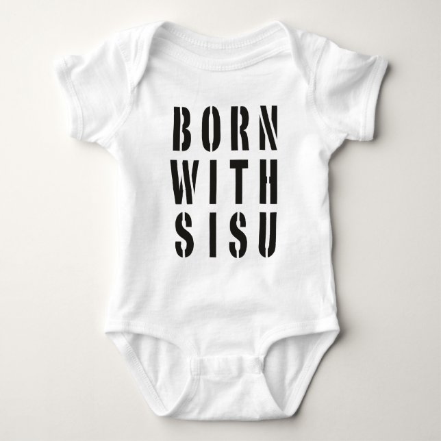 Född med Sisu Tröja (Framsida)