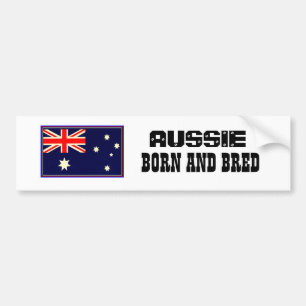 FÖDD OCH UPPVÄXT I AUSTRALIEN BILDEKAL