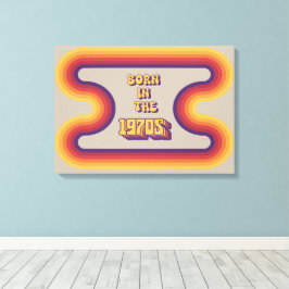 Född på 1970-talet, 10-årsjubileum, 10-årsjubileum canvastryck